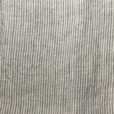 PIENA BALTAS / DABĪGI PELĒKAS SĪKAS (~1.25mm) SVĪTRIŅAS| Spilvendrāna no mīkstināta 100% lina | Dažādi izmēri
