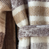 Individuālie pasūtījumi - alpakas/aitas vilnas ziemas halāts/mētelis bez oderes ar uzšūtām kabatām un jostiņu