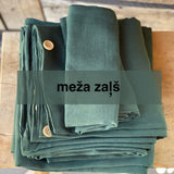MEŽA ZAĻŠ tonis | Spilvendrāna no mīkstināta 100% lina | Dažādi izmēri