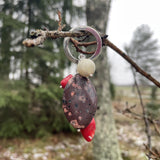 Atslēgu piekariņš ar dažādiem akmeņiem